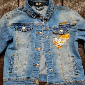 A Blue Jean Jacket DKNY